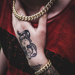 Prong Clasp Diamond Classic Cuban Chain - Giovanni Astro