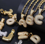 Personalized Bubble Letter Pendant - Giovanni Astro