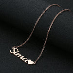 Personalized Flambé Necklace - Giovanni Astro