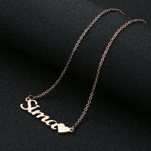 Personalized Flambé Necklace - Giovanni Astro