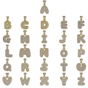 Personalized Bubble Letter Pendant - Giovanni Astro