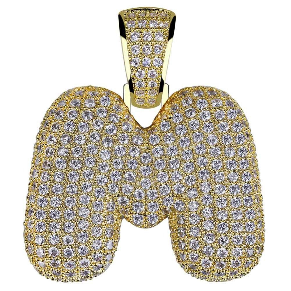 Personalized Bubble Letter Pendant - Giovanni Astro