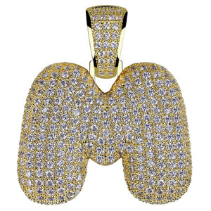 Personalized Bubble Letter Pendant - Giovanni Astro