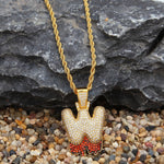 Personalized Blood Letter Pendant - Giovanni Astro