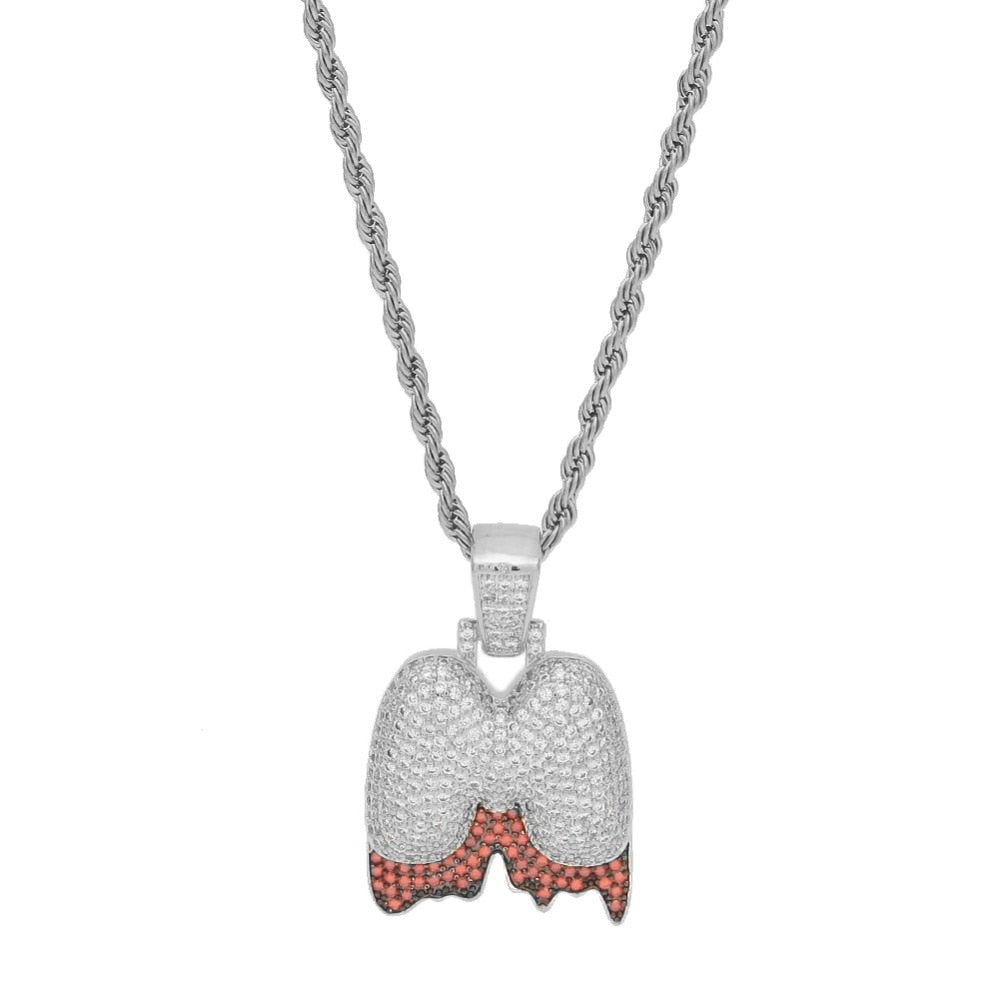 Personalized Blood Letter Pendant - Giovanni Astro