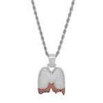 Personalized Blood Letter Pendant - Giovanni Astro