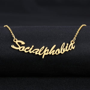 Personalized La Fille Necklace - Giovanni Astro