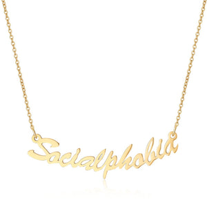Personalized La Fille Necklace - Giovanni Astro