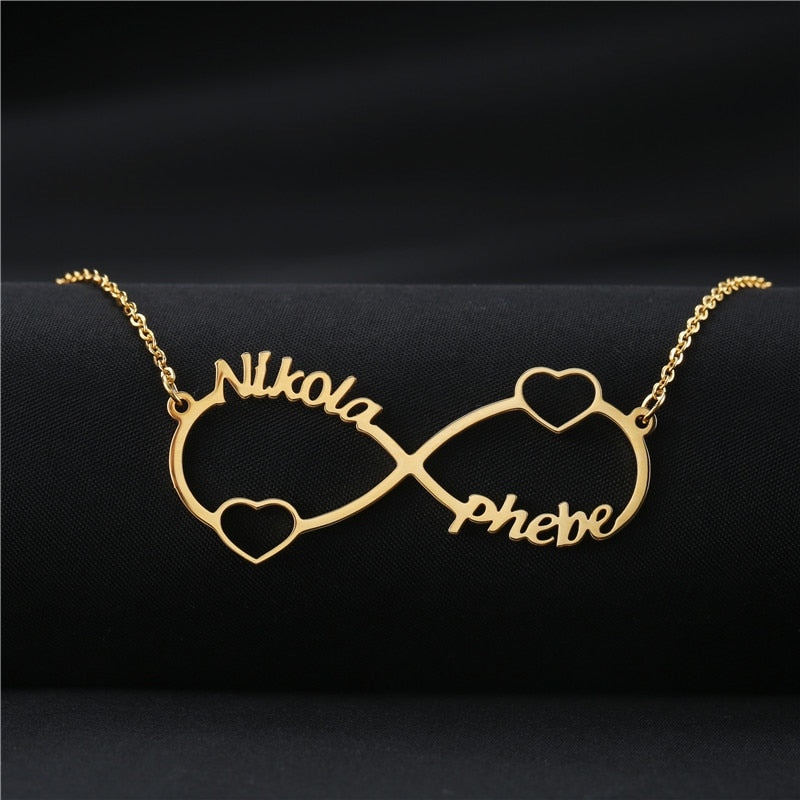 Personalized Infinity Necklace - Giovanni Astro