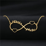 Personalized Infinity Necklace - Giovanni Astro