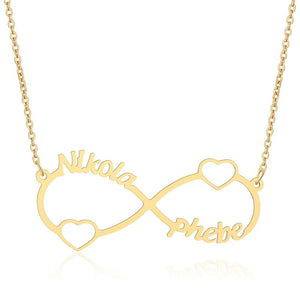 Personalized Infinity Necklace - Giovanni Astro