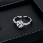Crystal Heart Ring - Giovanni Astro