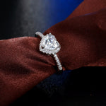 Crystal Heart Ring - Giovanni Astro