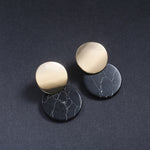 Marble-Art Earings - Giovanni Astro