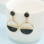 Marble-Art Earings - Giovanni Astro