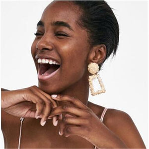 Vintage Aztec Earrings - Giovanni Astro