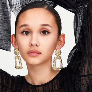 Vintage Aztec Earrings - Giovanni Astro