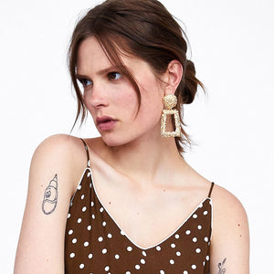 Vintage Aztec Earrings - Giovanni Astro
