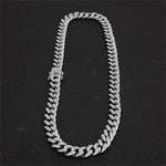 Prong Clasp Diamond Classic Cuban Chain - Giovanni Astro