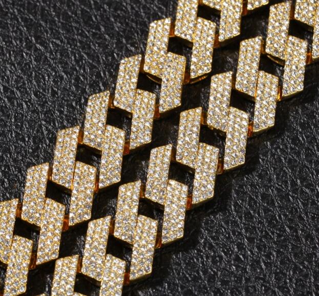 Prong Clasp Diamond Modern Cuban Chain - Giovanni Astro