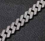 Prong Clasp Diamond Modern Cuban Chain - Giovanni Astro
