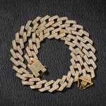 Prong Clasp Diamond Modern Cuban Chain - Giovanni Astro