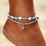 Sea Turtle Anklet - Giovanni Astro