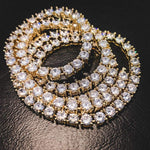 Round Cut Diamond Tennis Chain - Giovanni Astro