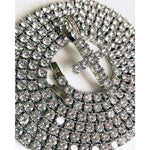 Round Cut Diamond Tennis Chain - Giovanni Astro