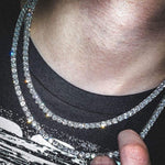 Round Cut Diamond Tennis Chain - Giovanni Astro